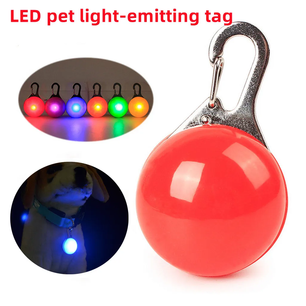Pet Supplies Coupon - จี้ห้อยคอสุนัข ป้องกันการพลัดหลง ไฟ LED ส่องสว่างในเวลากลางคืน อุปกรณ์สำหรับสุนัข