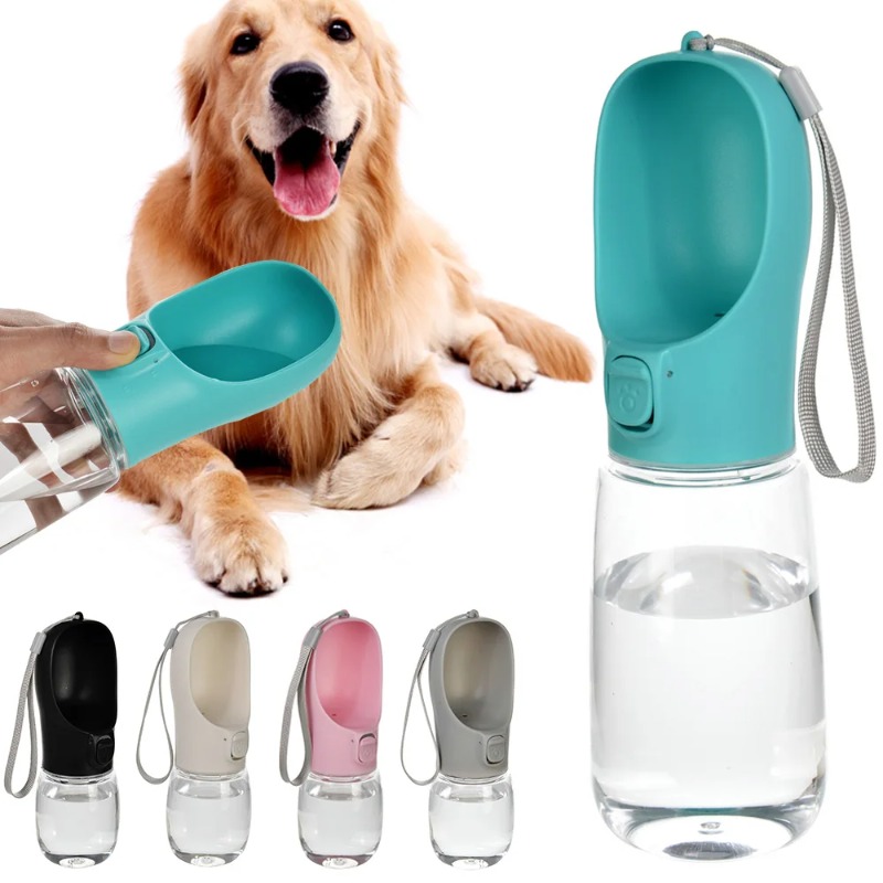 Pet Supplies Coupon - ขวดน้ำพกพาสำหรับสัตว์เลี้ยงขนาดใหญ่ เหมาะสำหรับสุนัขขนาดเล็กและใหญ่ ใช้สำหรับเดินทางไกลกลางแจ้ง ป้องกันการรั่วซึม ชามน้ำสำหรับลูกสุนัข อุปกรณ์สำหรับโกลเด้นรีทรีฟเวอร์