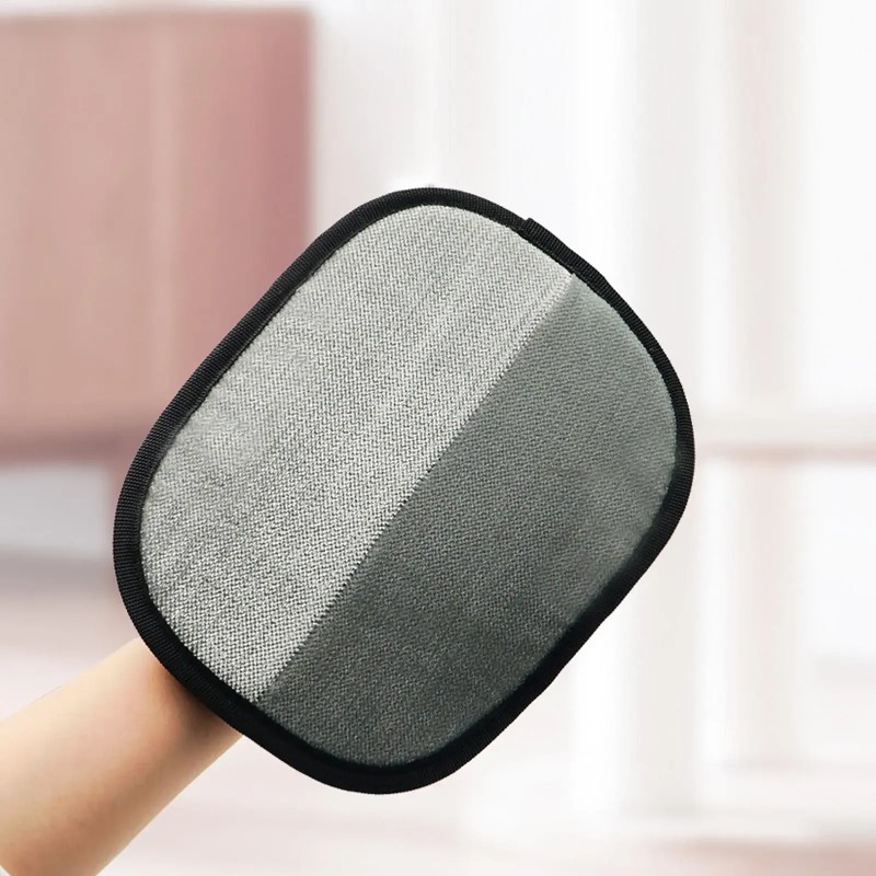 ถุงมือกำจัดขนสัตว์เลี้ยงแบบไฟฟ - Pet Hair Remover Brush บทวิจารณ์และราคา