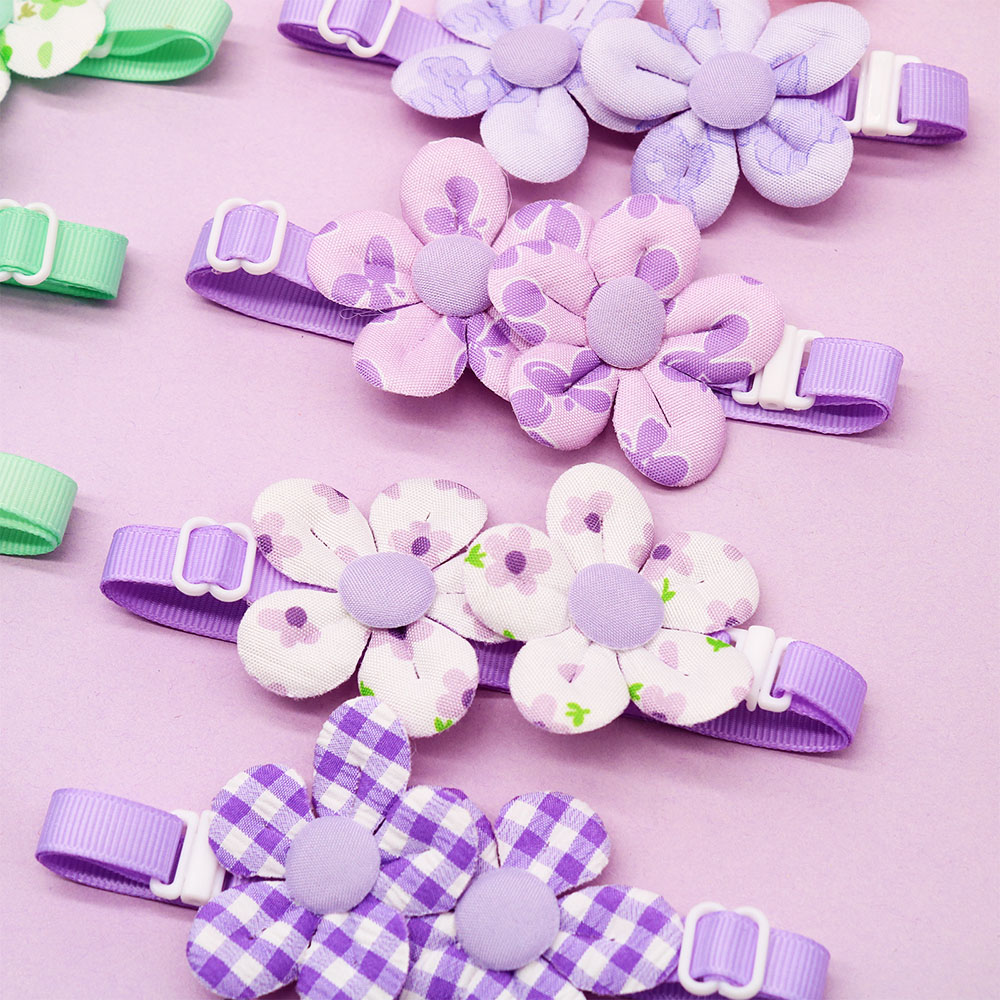 โบว์ผูกคอรูปดอกไม้ 10 ชิ้น สำห - Pet Supplies Coupon บทวิจารณ์และราคา