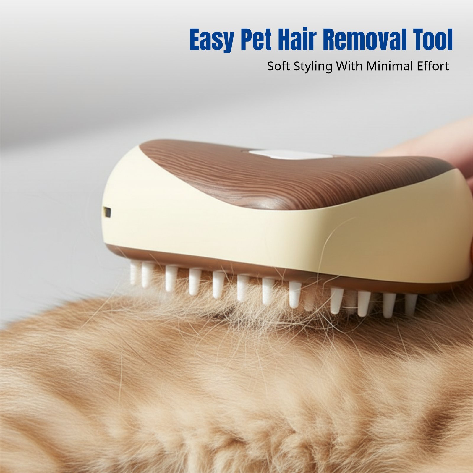 หวีสัตว์เลี้ยงแบบพ่นไอน้ำ, แปร - Pet Hair Remover Brush บทวิจารณ์และราคา