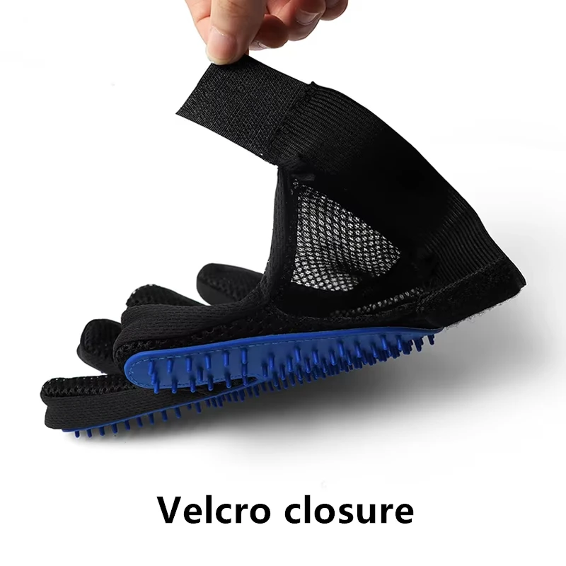 ถุงมือสัตว์เลี้ยง Cat Grooming - Pet Hair Remover Brush บทวิจารณ์และราคา