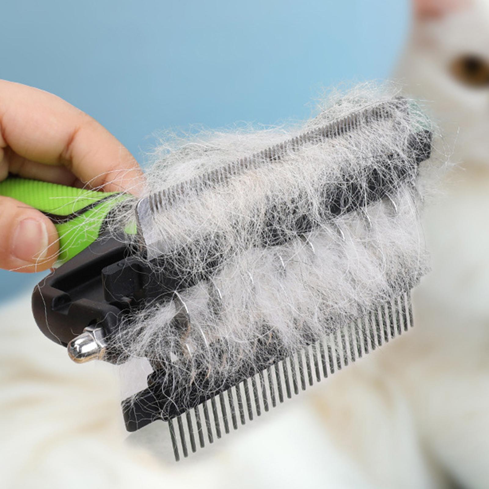 แปรงกำจัดขนสัตว์เลี้ยงแบบสองด้ - Pet Supplies Vet บทวิจารณ์และราคา