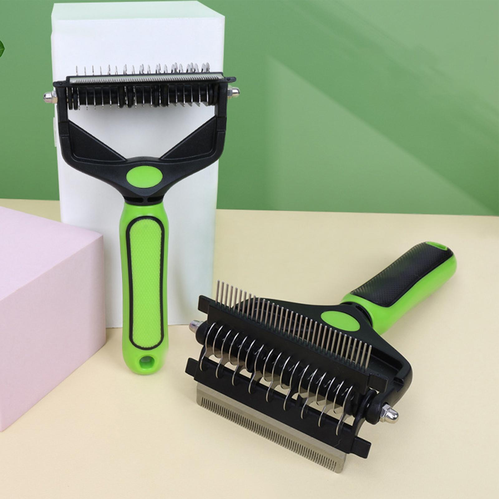 แปรงกำจัดขนสัตว์เลี้ยงแบบสองด้ - Pet Supplies Vet บทวิจารณ์และราคา