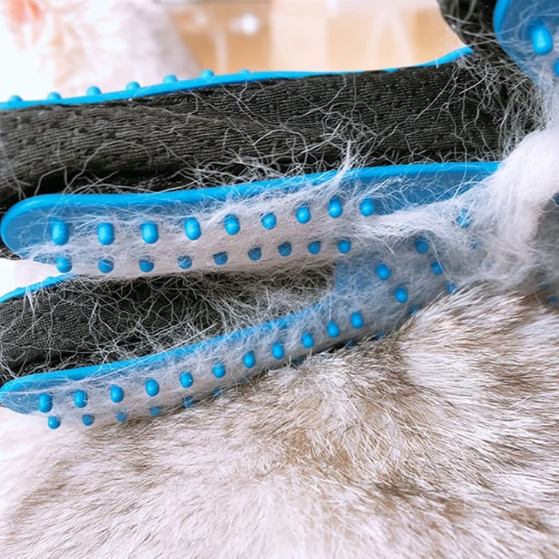 สัตว์เลี้ยงผมลบถุงมือยาง Cat G - Pet Hair Remover Brush บทวิจารณ์และราคา