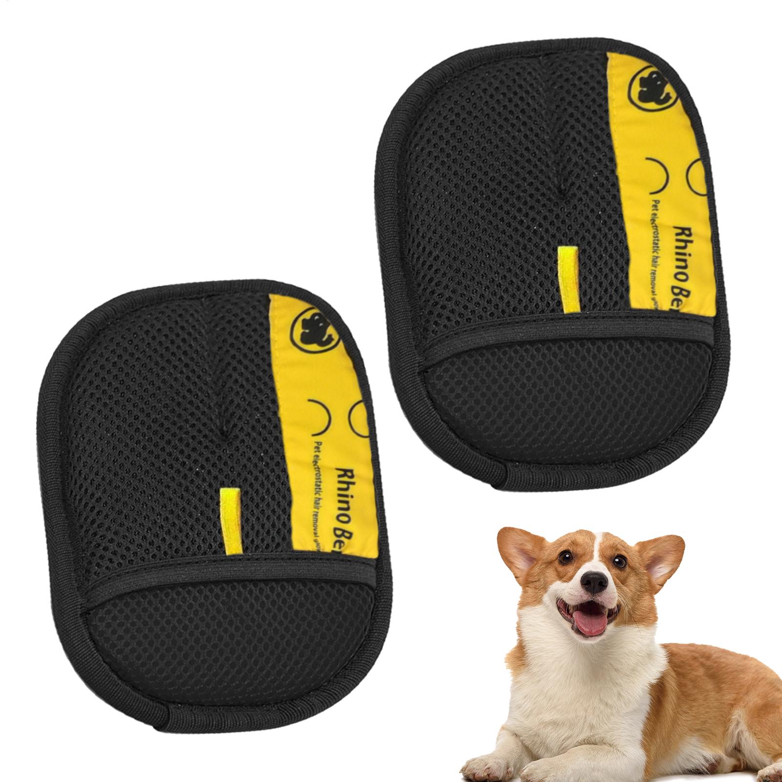 ถุงมือกำจัดขนสัตว์เลี้ยงแบบป้อ - Pet Hair Remover Brush บทวิจารณ์และราคา