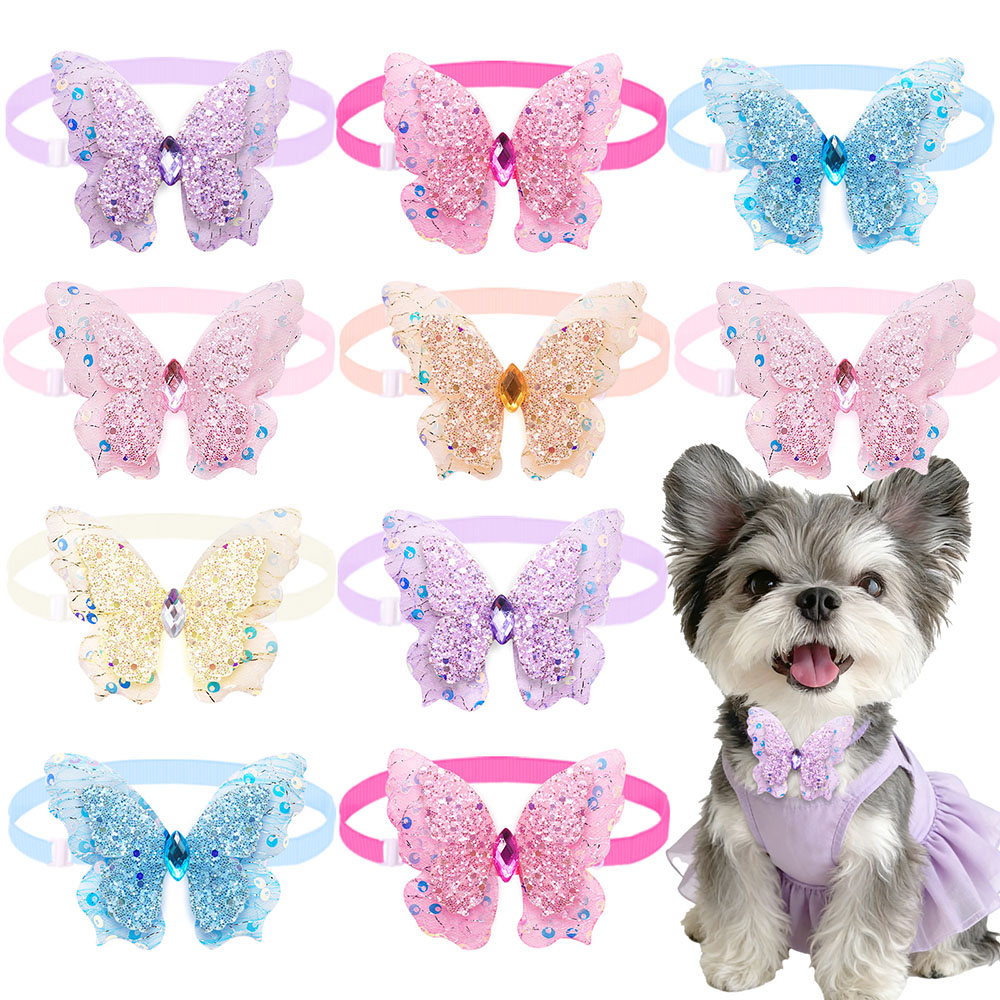โบว์ผูกคอสุนัข 50 ชิ้น สำหรับฤ - Pet Supplies Coupon บทวิจารณ์และราคา
