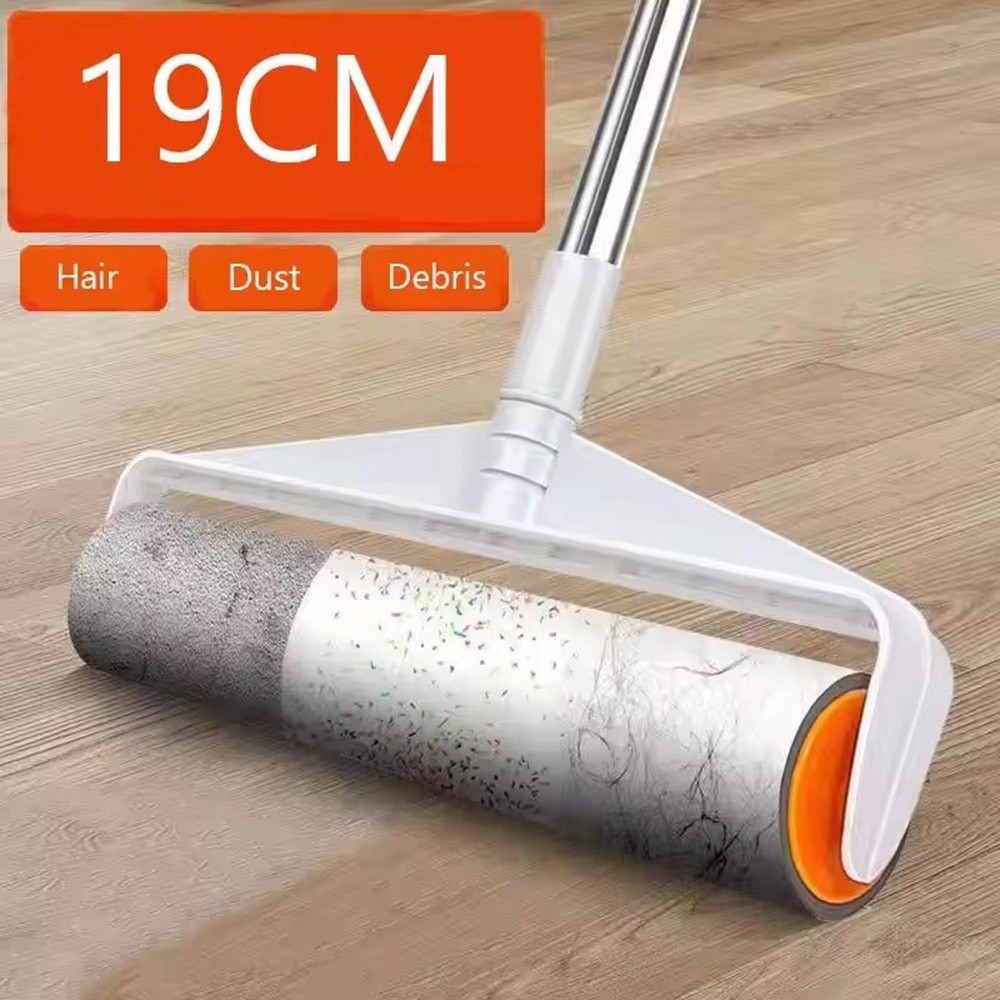 แปรงลูกกลิ้งกำจัดฝุ่นแบบด้ามยา - Pet Hair Remover Brush บทวิจารณ์และราคา