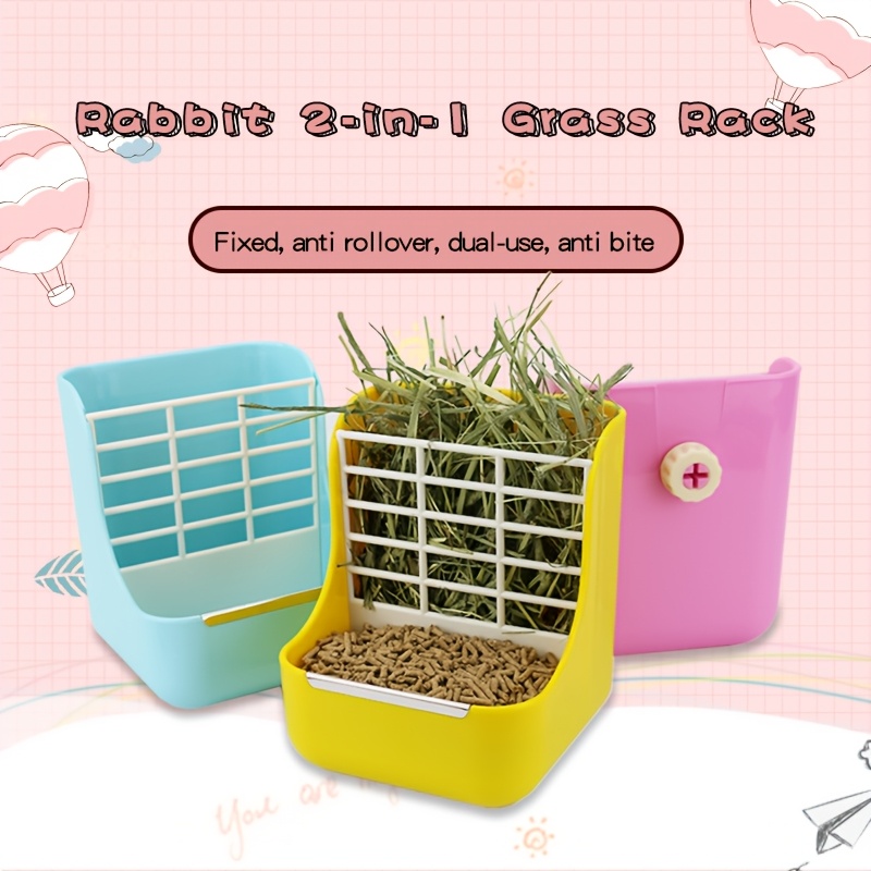 ชามใส่อาหารและหญ้า 2-in-1 ติดต - Pet Supplies Is Food บทวิจารณ์และราคา
