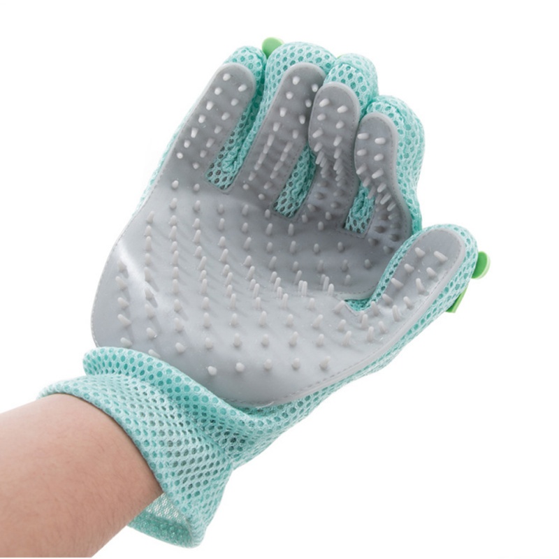 ถุงมือทำความสะอาดขนสัตว์เลี้ยง - Pet Hair Remover Brush บทวิจารณ์และราคา