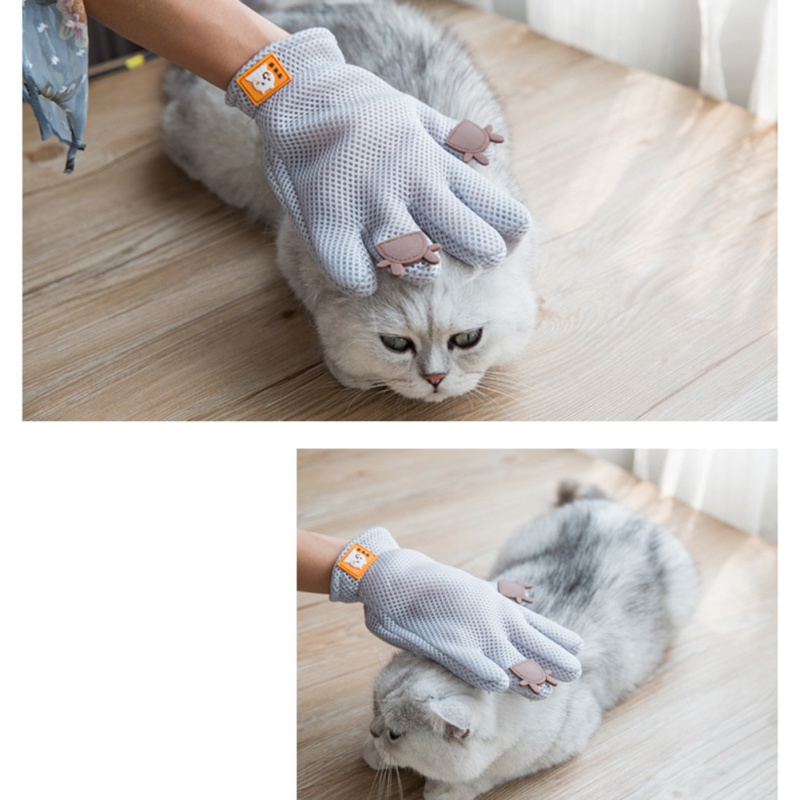 ถุงมือทำความสะอาดขนสัตว์เลี้ยง - Pet Hair Remover Brush บทวิจารณ์และราคา